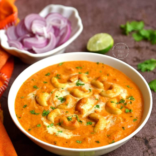 Cashewnut Tomato Curry